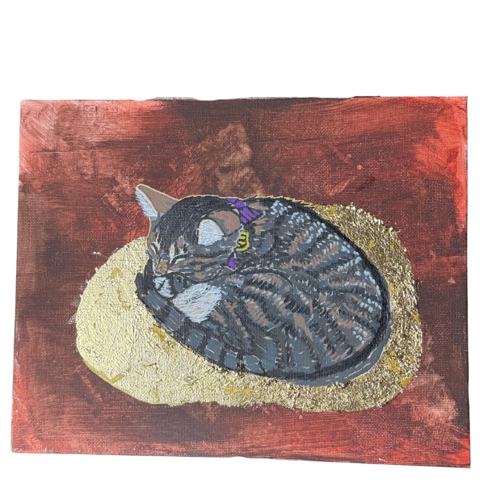 Golden Slumbers - a painting by Chrissysagod The Artist